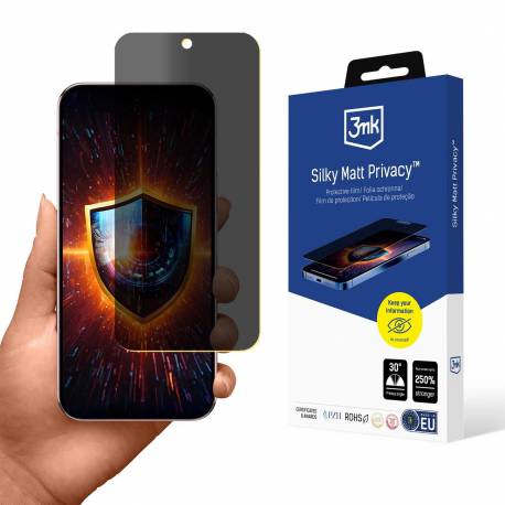 Folia Ochronna Prywatyzująca Matowa 3Mk Silky Matt Privacy Na Google Pixel 9 Pro Xl
