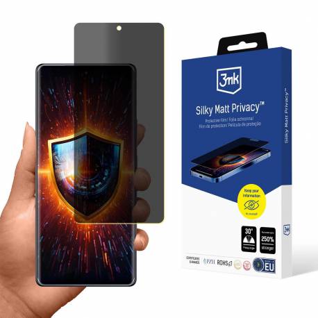 Folia Ochronna Prywatyzująca Matowa 3Mk Silky Matt Privacy Na Infinix Note 40 Pro