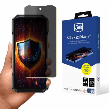 Folia Ochronna Prywatyzująca Matowa 3Mk Silky Matt Privacy Na Ulefone Armor 27T Pro