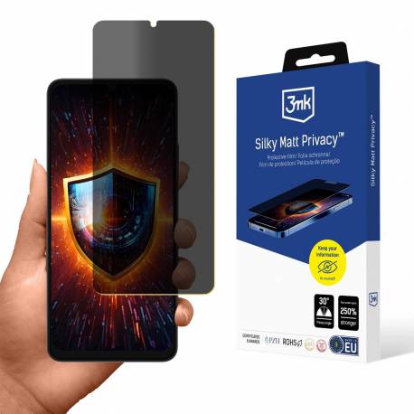 Folia Ochronna Prywatyzująca Matowa 3Mk Silky Matt Privacy Na Ulefone Note 20 Pro