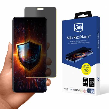 Folia Ochronna Prywatyzująca Matowa 3Mk Silky Matt Privacy Na Xiaomi 13 Lite