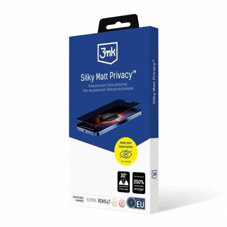 Folia Ochronna Prywatyzująca Matowa 3Mk Silky Matt Privacy Na Bigme Hibreak