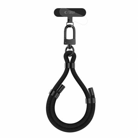 Pasek Tech-Protect C4S Rope Wrist Strap - Czarny