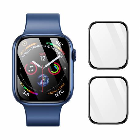 Dux Ducis Protektor Pmma Z Ramką Do Apple Watch 10 46 Mm Czarne