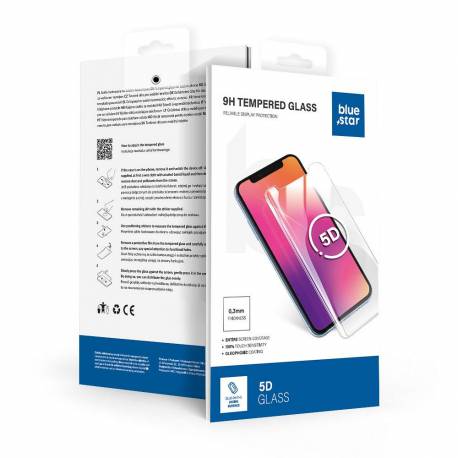 Szkło Hartowane Blue Star 5D - Do Samsung A36 5G (Full Glue/case Friendly) - Czarny