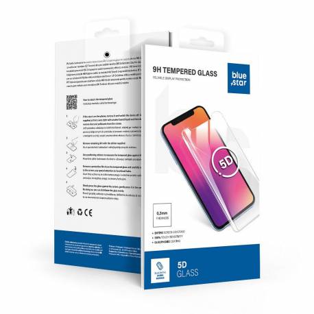 Szkło Hartowane Blue Star 5D - Do Samsung A56 5G (Full Glue/case Friendly) - Czarny