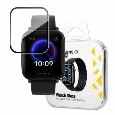Wozinsky Watch Glass Hybrydowe Szkło Do Xiaomi Amazfit Bip U Czarny
