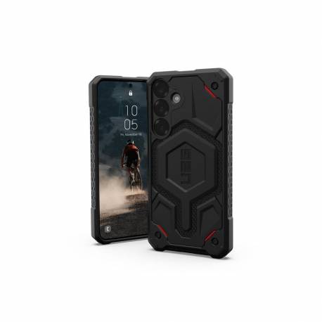 Uag Urban Armor Gear Futerał Monarch Pro Z Wbudowanym Modułem Magnetycznym Do Samsung S25 Plus 5G Kevlar Black