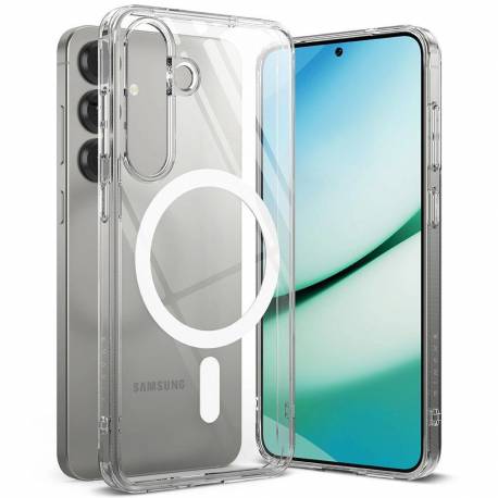 Etui Ringke Fusion Magsafe Na Samsung Galaxy S25 - Przezroczyste