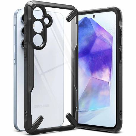 Etui Ringke Fusion X Na Samsung Galaxy A55 5G - Czarny