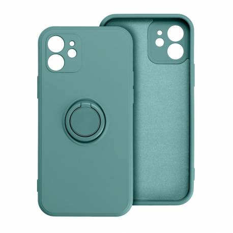 Futerał Silicone Ring Do Xiaomi Redmi Note 14 Pro 5G Zielony
