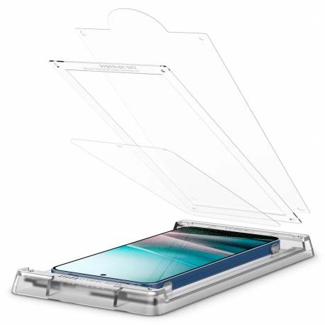 Szkło Hybrydowe Spigen Elite Shield Ez Fit Na Samsung Galaxy S25+ - Przezroczyste