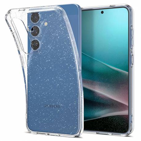 Etui Spigen Liquid Crystal Na Samsung Galaxy S25+ -Brokatowo-Przezroczyste