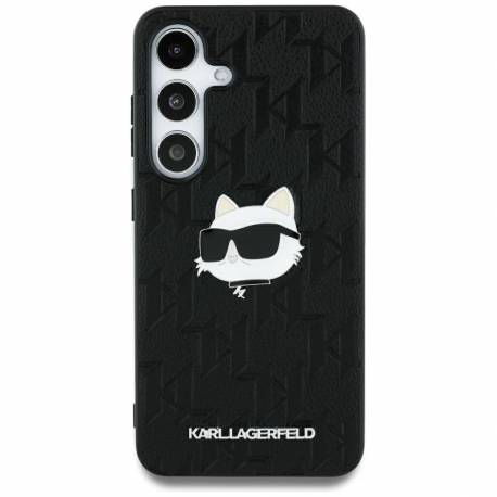Karl Lagerfeld Futerał Do Samsung S25 Ultra Klhcs25Lpgklchpk (Pu Monogram Choupette Head Pin) Czarny
