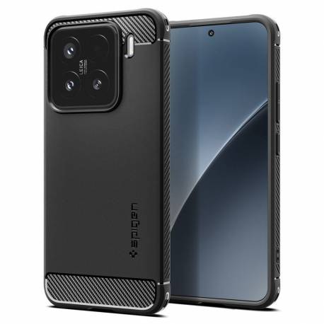 Spigen Futerał Rugged Armor Do Xiaomi 15 Matte Black