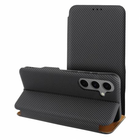 Kabura Folio Side Magnet Do Samsung A56 5G Szary