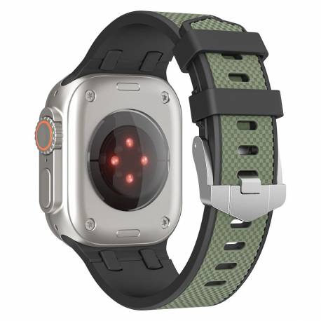 Wiwu - Pasek Do Smartwatcha Wi-Wb015 Kylin Watch Band 42/44/45/49Mm - Ciemno Zielony