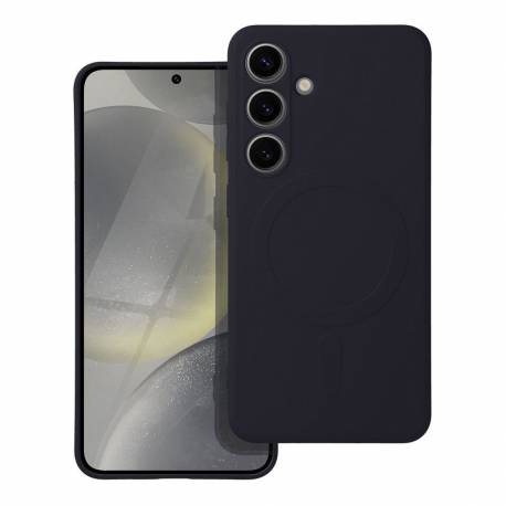 Futerał Silicone Mag Cover Kompatybilny Z Magsafe Do Samsung A56 Czarny