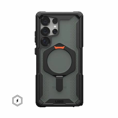 Uag Urban Armor Gear Futerał Plasma Xte Magnet Z Wbudowanym Modułem Magnetycznym Do Samsung S25 Ultra 5G Black / Orange