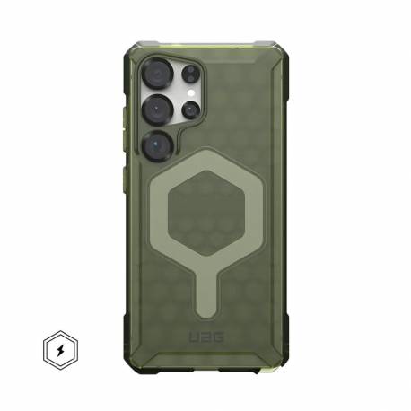 Uag Urban Armor Gear Futerał Essential Armor Magnet Z Wbudowanym Modułem Magnetycznym Do Samsung S25 Ultra 5G Olive
