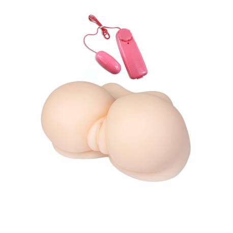 Masturbator-Vibrating Life-Sized Pussy & Ass Xl