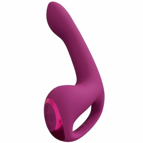 Riko - Rechargeable Triple Action Thumper With Advanced Finger Motion & Pulse Wave Stimulator - Pink