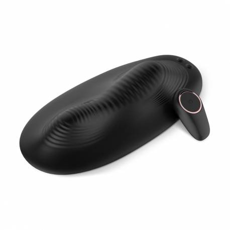 Vibe Pad Double Vibration With Remote Control - Black