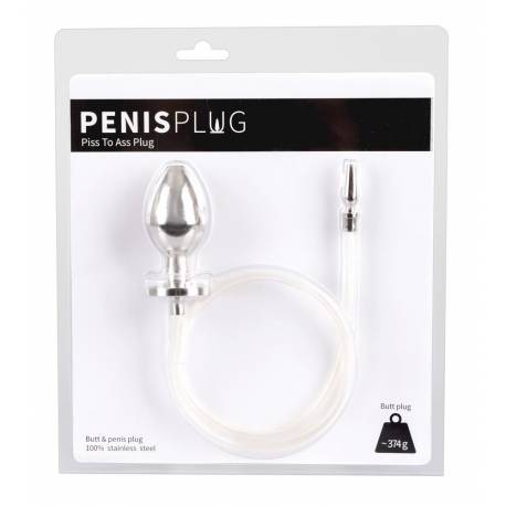 Penisplug Piss To Ass
