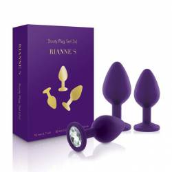 Rs - Soiree - Booty Plug Original Set 3X Purple