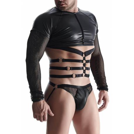 Męski T-Shirt Black M