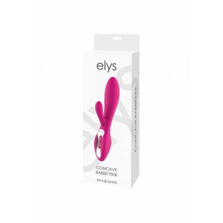 Wibrator-Vibratore Rabbit Elys - Concave Rabbit Pink
