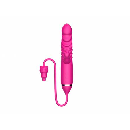 Tongue Licking Triple Stimulation Thrusting Vibrator