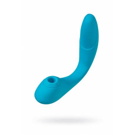 Multifunctional Vibrator L'eroina Cycla, Silicone, Blue, 20 Cm