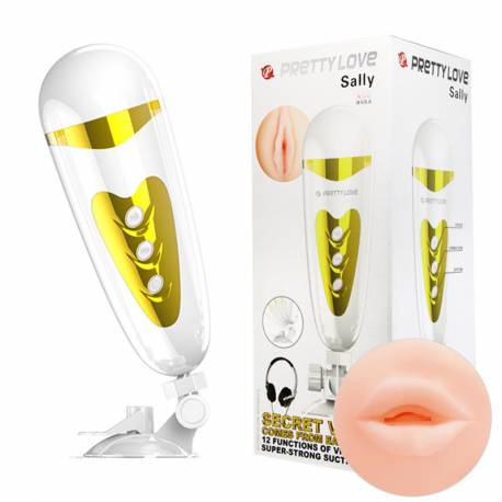 Pretty Love -Sally, 12 Vibration Functions Sex Talk Suction Base