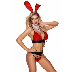 Bunny Outfit 5 Pcs Roug Tu (Size: Tu)