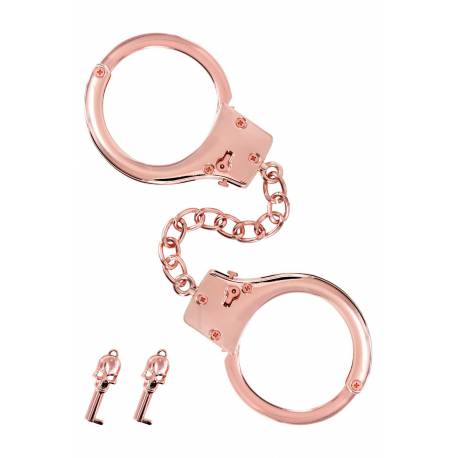Menottes Pour Poignets En Métal Or Rose
