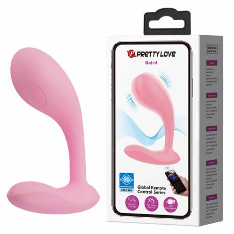 Pretty Love - Baird, 12 Vibration Functions Mobile App Long-Distance Control