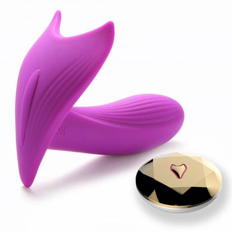 Stymulator-Silicone Panty Vibrator Usb 10 Function / Heating / Voice Control
