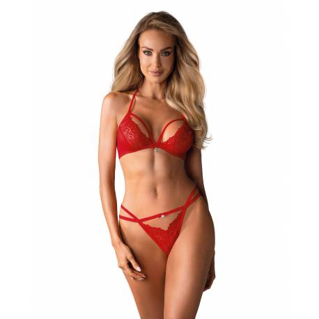 Bielizna-838-Set-3 Komplet 2-Częściowy L/xl