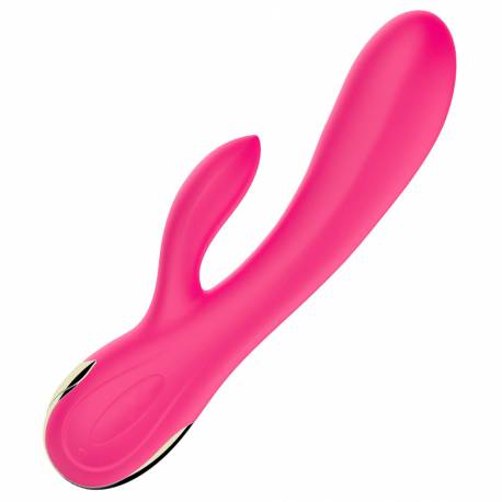 Wibrator-Silicone Vibrator Usb 7 Function + Booster / Heating