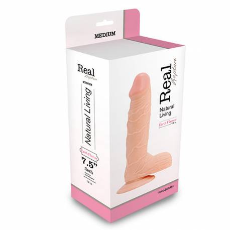 Dildo-Fallo Realistico Real Rapture Flesh 7.5