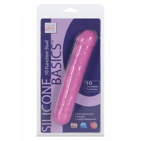 Wibrator-Basics 10 Function Stud Pink