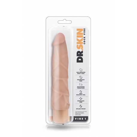 Dr. Skin Cock Vibe 1 Flesh