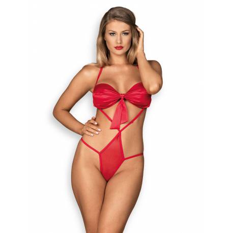 Bielizna-Giftella Body Czerwone L/xl