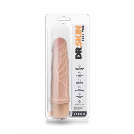 Dr. Skin Cock Vibe 3 Flesh