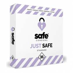 Safe - Condoms Just Safe Standard (36 Pcs)