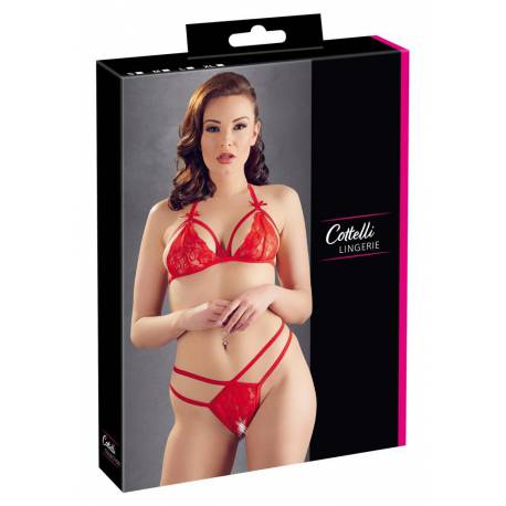 Lace Set Red M