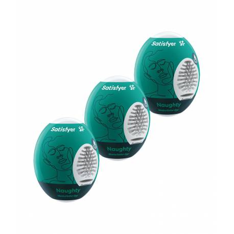 Masturbator-Eggs (Set Of 3 Naughty)