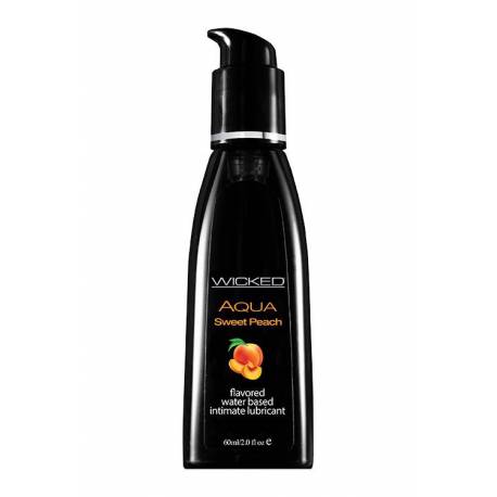 Wicked Aqua Sweet Peach Flavored 60Ml