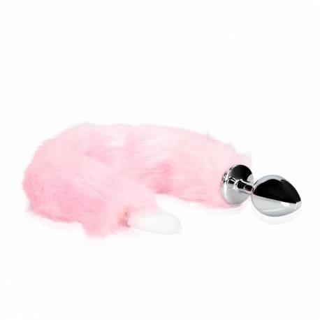 Light-Up Fox Tail With Metal Butt Plug